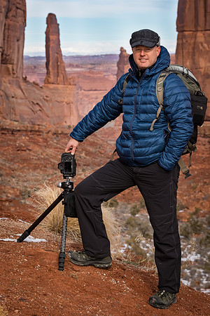 Portrait in Arches N.P.