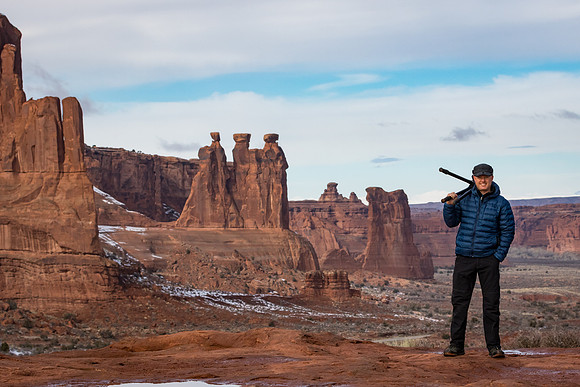 Portrait in Arches N.P.