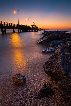 Blue Hour Pier