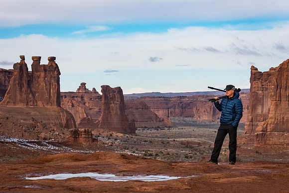 Portrait in Arches N.P.